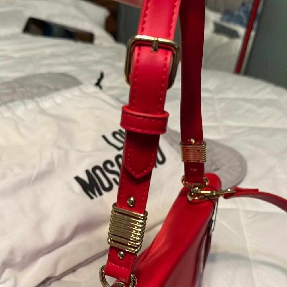 Love Moschino Convertible Nylon Bag with Dust bag